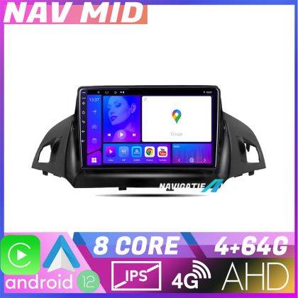 Navigáció Ford Kuga 2013 2017 KIT 362 EDOTEC-LITE Android képernyő 720P Octa Core 4 64 Carplay