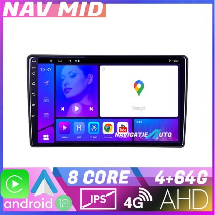 Navigáció Peugeot 308 2013 2017 KIT 308 EDOTEC-LITE Android képernyő 720P Octa Core 4 64 Carplay