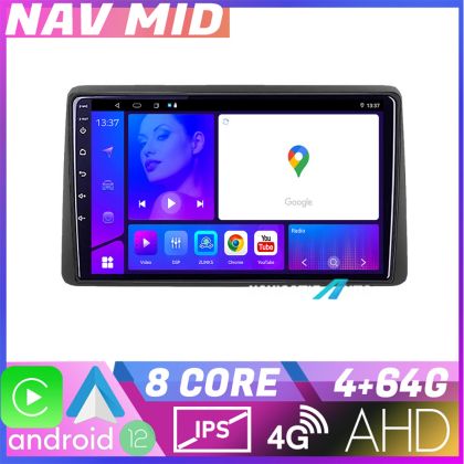 Navigáció Dacia Duster 2019 után KIT 199 EDOTEC-LITE Android képernyő 720P Octa Core 4 64 bites Carplay v1