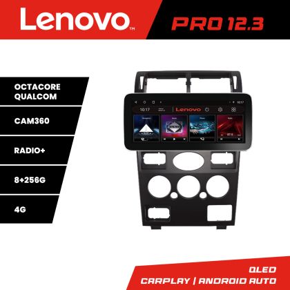 Navigáció Ford Mondeo 2004-2007 Lenovo Qled 12.3 hüvelykes Octa Core 8+256 360 DSP ADAS Carplay android auto rádió internet készlet-mondeo2001+PRO-12.3-8+256