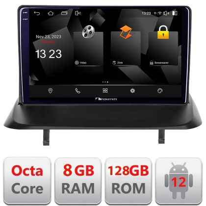 Navigatie Peugeot 3008 5008 Nakamichi NAM5960PRO Octa core 8+128 carplay android auto radio gps internet 