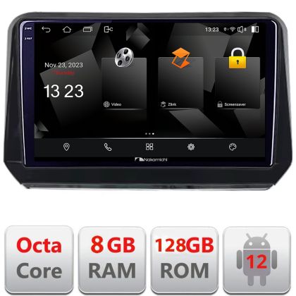 Navigáció Mitsubishi Outlander 2021- Nakamichi NAM5960PRO Octa core 8+128 carplay android autórádió gps internet