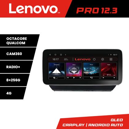 Navigatie Mitsubishi Outlander 2021- Lenovo Qled 12.3 inch Octa Core 8+256 360 DSP ADAS carplay android auto radio internet kit-outlander2023+PRO-12.3-8+256+kit-outlander202310-9