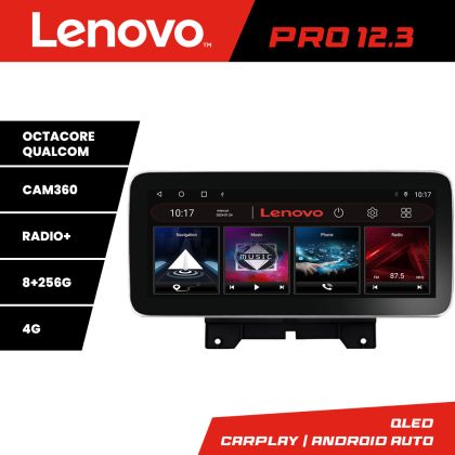 Navigáció Range Rover Sport 2010-2013 Lenovo Qled 12.3 hüvelykes Octa Core 8+256 360 DSP ADAS Carplay android auto rádió internet kit-sport10+PRO-12.3-8+256