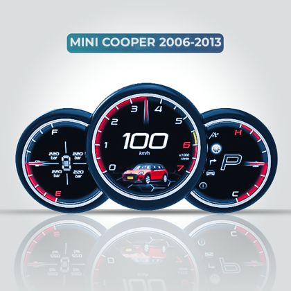 FULL HD digitális elektronikus órák BMW MINI Cooper 2006-2013