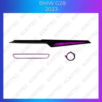 Hangulatvilágítás BMW G28 2023- fő világítástechnikai díszléc telefonvezérléssel vagy gyári rendszerrel