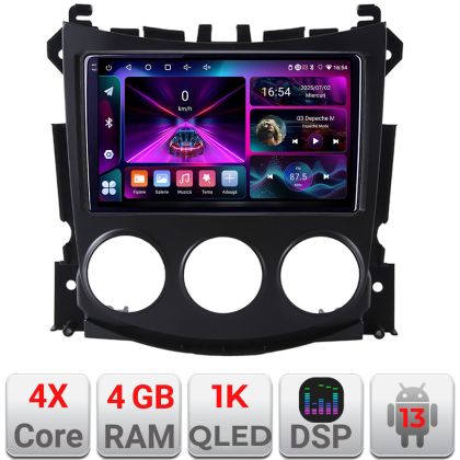 Navigatie Nissan 370Z 2008-2012 Android radio gps internet 4+64 InCell Display 1K KIT-370Z+EDT-E209-RK