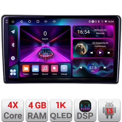 VW Passat B5 navigáció, dedikált Android rádió, gps, internet, 4+64 InCell kijelző, 1K kit-b5-+EDT-E209-RK