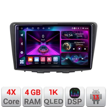 Navigáció Suzuki Baleno A-baleno 4+64 InCell kijelző 1K Android Waze USB internet navigáció Youtube rádió