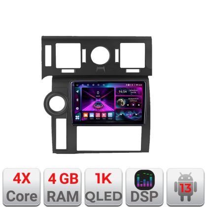 Navigatie Hummer H2 2008-2010 Android radio gps internet  4+64 InCell Display 1K kit-hummer2+EDT-E209-RK