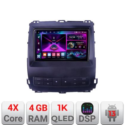 Navigáció Toyota Prado J120 2002-2009 A- j120 4+64 InCell kijelző 1K Android Waze USB internet navigáció Youtube rádió
