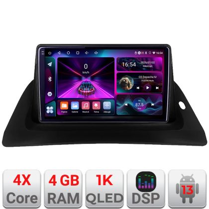 Renault Kangoo navigáció Android rádió gps internet 4+64 InCell kijelző 1K készlet - Kangoo+EDT-E209-RK