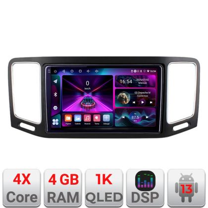 VW Sharan 2011-2020 A-SHARAN 4+64 InCell kijelző 1K Android Waze USB internet navigáció Youtube rádió V1