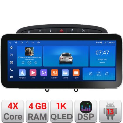 Navigáció Peugeot 308 K-038 Edotec 4+64 12.3 hüvelykes Incell 1K android Wifi 5Ghz gps internet