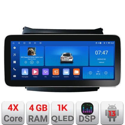 Navigáció Hyundai IX45 Santa Fe 2013-2015 K-209 Edotec 4+64 12.3 hüvelykes Incell 1K android Wifi 5Ghz gps internet 32