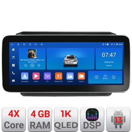Navigáció Suzuki Swift 2017- K-2179 Edotec 4+64 12.3 hüvelykes Incell 1K android Wifi 5Ghz gps internet Co