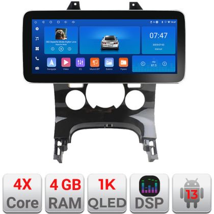 Navigáció Peugeot 3008 K-323 Edotec 4+64 12.3 hüvelykes Incell 1K android Wifi 5Ghz gps internet