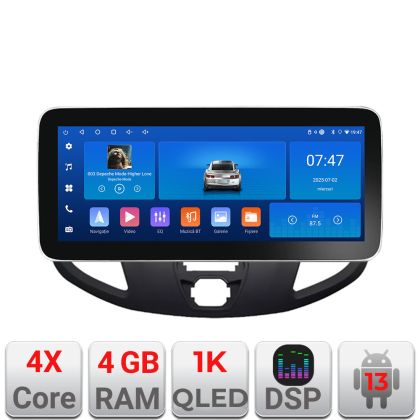 Navigatie Ford Transit V363 2015-2021 Edotec 4+64 12.3 inch Incell 1K android Wifi 5Ghz gps internet  Kit-custom