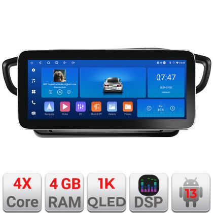 Navigáció Hyundai Ioniq 2016-2020 Edotec 4+64 12.3 hüvelykes Incell 1K android Wifi 5Ghz gps internet KIT-ioniq