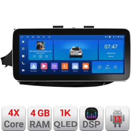 Navigáció Opel Mokka 2016- K-MOKKA2 Edotec 4+64 12.3 hüvelykes Incell 1K android Wifi 5Ghz gps internet Co v1