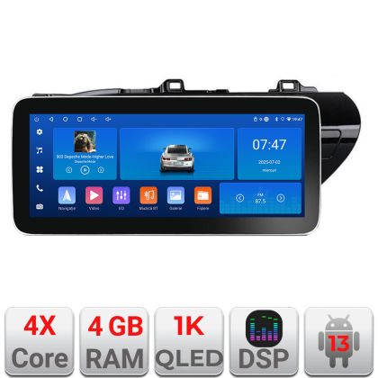 Navigáció TOYOTA Hilux 2016- K-TY59 Edotec 4+64 12.3 hüvelykes Incell 1K android Wifi 5Ghz gps internet Co