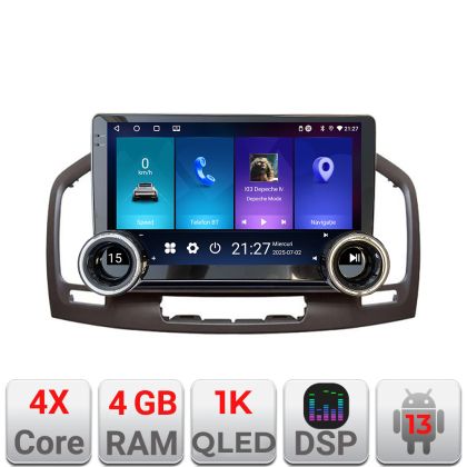 Navigáció Opel Insignia 2009-2013 Kit-114 Edotec 4+64 10.5 hüvelykes Incell 1K android Wifi 5Ghz gps internet a
