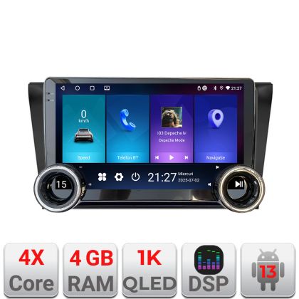 Navigáció Mazda 3 2004-2009 Kit-161 Edotec 4+64 10.5 hüvelykes Incell 1K android Wifi 5Ghz gps internet
