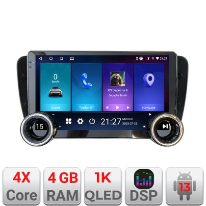 Navigáció Seat Ibiza 2008-2014 Kit-246 Edotec 4+64 10.5 hüvelykes Incell 1K android Wifi 5Ghz gps internet C