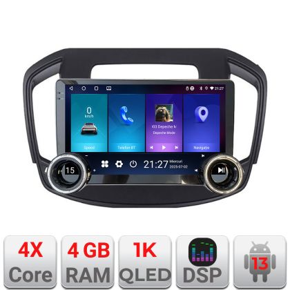 Navigáció Opel Insignia 2014-2016 Kit-338 Edotec 4+64 10.5 hüvelykes Incell 1K android Wifi 5Ghz gps internet