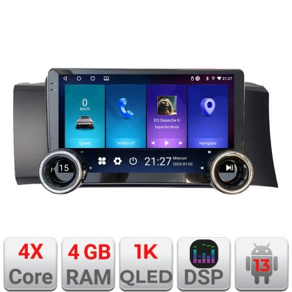 Navigáció Subaru BRZ 2012-2021 Toyota GT 86 2012-2021 Edotec 4+64 10.5 hüvelykes Incell 1K android Wifi 5Ghz gps internet KIT-BRZ