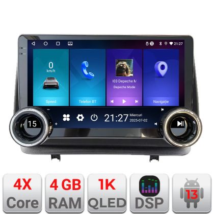 Navigatie Renault Clio 3 2005-2013 Edotec  4+64 10.5 inch Incell 1K android Wifi 5Ghz gps internet  Co