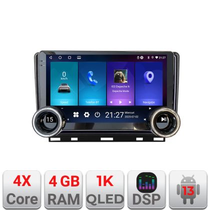 Navigáció Renault Clio 5 Edotec 4+64 10.5 hüvelykes Incell 1K android Wifi 5Ghz gps internet
