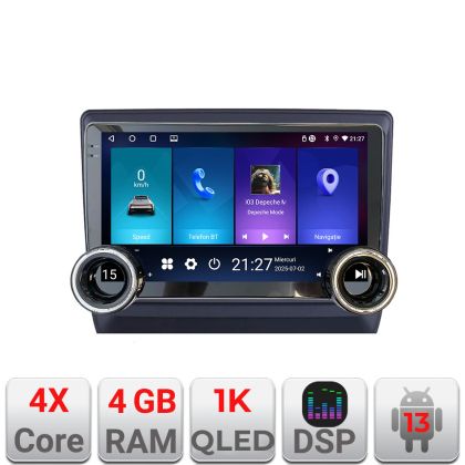 Navigáció Isuzu DMAX 2020- Kit-DMAX20 Edotec 4+64 10.5 hüvelykes Incell 1K android Wifi 5Ghz gps internet Co