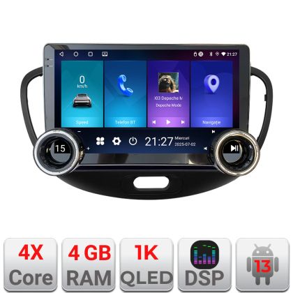 Navigáció Hyundai I10 2007-2013 Edotec 4+64 10.5 hüvelykes Incell 1K android Wifi 5Ghz gps internet KIT-i10-2007