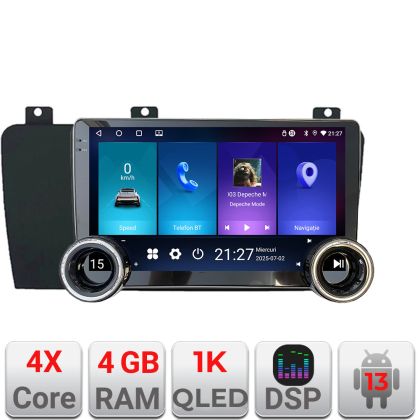Volvo S60 2002-2008 Edotec 4+64 10,5 hüvelykes Incell 1K android Wifi 5Ghz gps internet Kit-s60-02