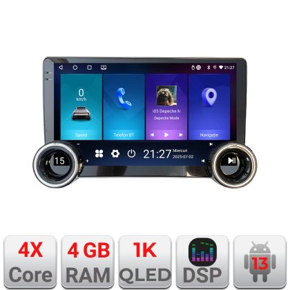 Navigáció Skoda Superb 2 Kit-Superb2 Edotec 4+64 10.5 hüvelykes Incell 1K android Wifi 5Ghz gps internet Cor