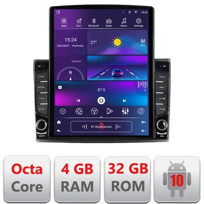 Volvo XC90 2002-2014 navigáció, dedikált Ouad Core 4+32 függőleges képernyő, 9.7" DSP 360 FHD AHD Android rádió, gps internet készlet + EDT-E709 + KIT-10-9