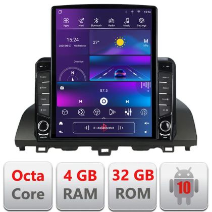Honda Accord 2019-2022 navigáció, dedikált Ouad Core 4+32 függőleges képernyő, 9.7" DSP 360 FHD AHD Android rádió, gps internet készlet + EDT-E709 + KIT-10-9