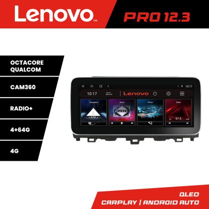 Navigáció Honda Accord 2019-2022 Lenovo Qled 12.3 hüvelykes Octa Core 4+64 360 DSP ADAS Carplay android auto rádió internet Kit-+PRO-12.3-4+64+KIT-10-9