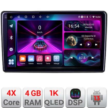 Navigáció Alfa Romeo 159 2005-2011 dedikált Android rádió gps internet 4+64 Incell kijelző QLED Rockchip készlet-+EDT-E209-RK