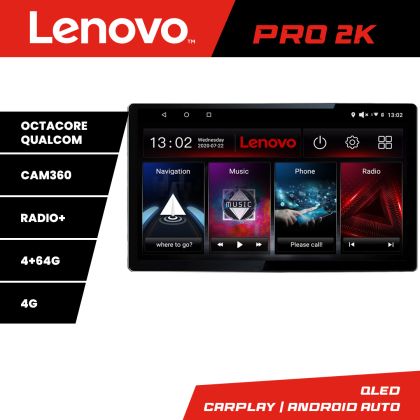 Navigáció Alfa Romeo 159 2005-2011 Lenovo Qled 2K Octa Core 4+64 360 DSP Carplay android autórádió gps internet Kit-+PRO-2K-9-4+64