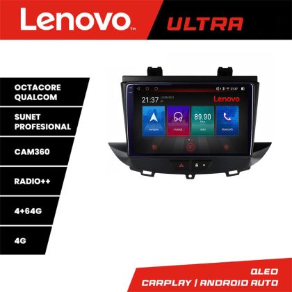 Navigáció Opel Grandland X Crossland X 2016-2020 Qled 1K Octa Core 4+64 LTE 4G DSP Wifi 5Ghz HDMI android auto carplay rádió gps internet készlet-+ULTRA-9-4+64