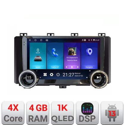 Navigáció Toyota Auris 2013-2017 Kit-auris15 Edotec 4+64 10.5 hüvelykes Incell 1K android Wifi 5Ghz gps internet