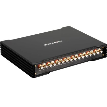 Autós DSP DSD-vel Goldhorn P5 DSP ULTRA 16 csatornás BT optikai koaxiális OTG USB-DAC DSD256