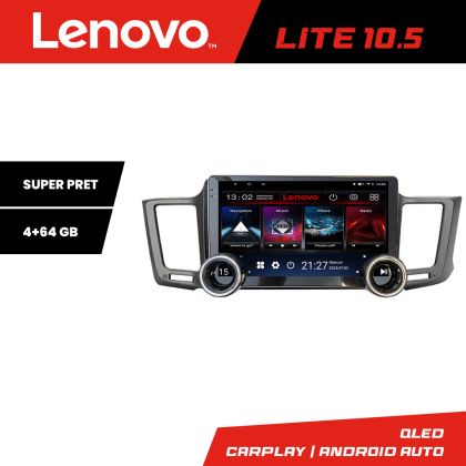 Navigáció TOYOTA RAV 4 2013-2018 Kit-247 Lenovo 8 magos 4+64 10.5 hüvelykes Incell 1K android Wifi 5Ghz gps internet