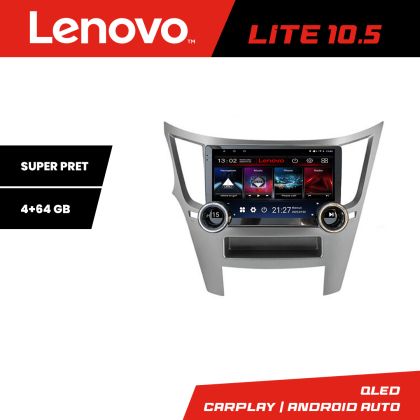 Navigáció Subaru Legacy 2010-2015 Kit-458 Lenovo 8 magos 4+64 10.5 hüvelykes Incell 1K android Wifi 5Ghz gps internet a
