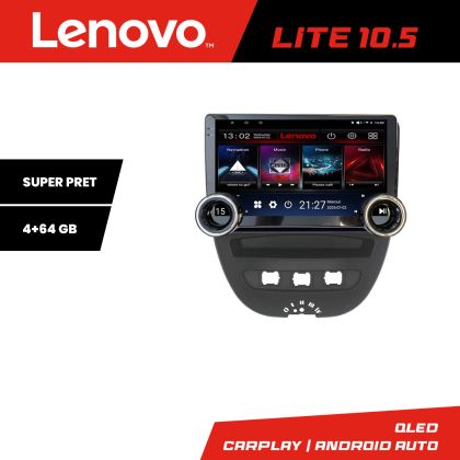 Navigáció Citroen C1 Peugeot 107 Toyota Aygo 2005-2014 Lenovo 8 magos 4+64 10.5 hüvelykes Incell 1K android Wifi 5Ghz gps internet KIT-C1 v1