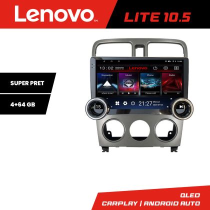 Navigáció Subaru Forester 2004-2008 Kit-forester Lenovo 8 magos 4+64 10.5 hüvelykes Incell 1K android Wifi 5Ghz gps internet 32