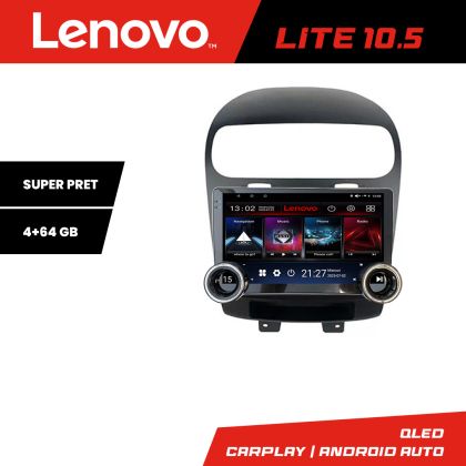 Navigáció Fiat Freemont Dodge Journey 2012-2019 Lenovo 8 magos 4+64 10.5 hüvelykes Incell 1K android Wifi 5Ghz gps internet 32 v1