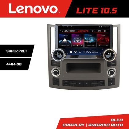 Navigáció Infiniti FX45 2007-2009 Lenovo 8 magos 4+64 10.5 hüvelykes Incell 1K android Wifi 5Ghz gps internet fx45-régi